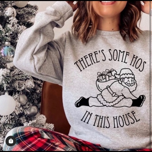 A pre-shrunk classic fit unisex sweatshirt - Dark Gray - 50% Cotton/50% Poly 🎄 - Picture 2 of 5